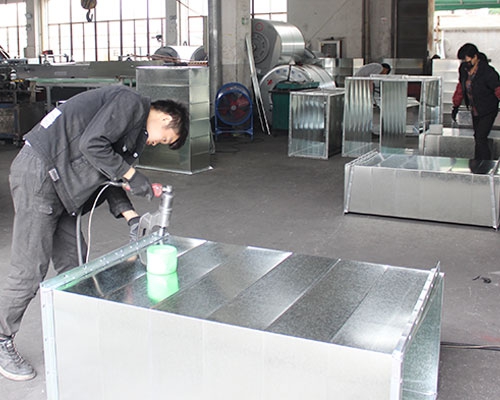 不鏽鋼風管設備展示